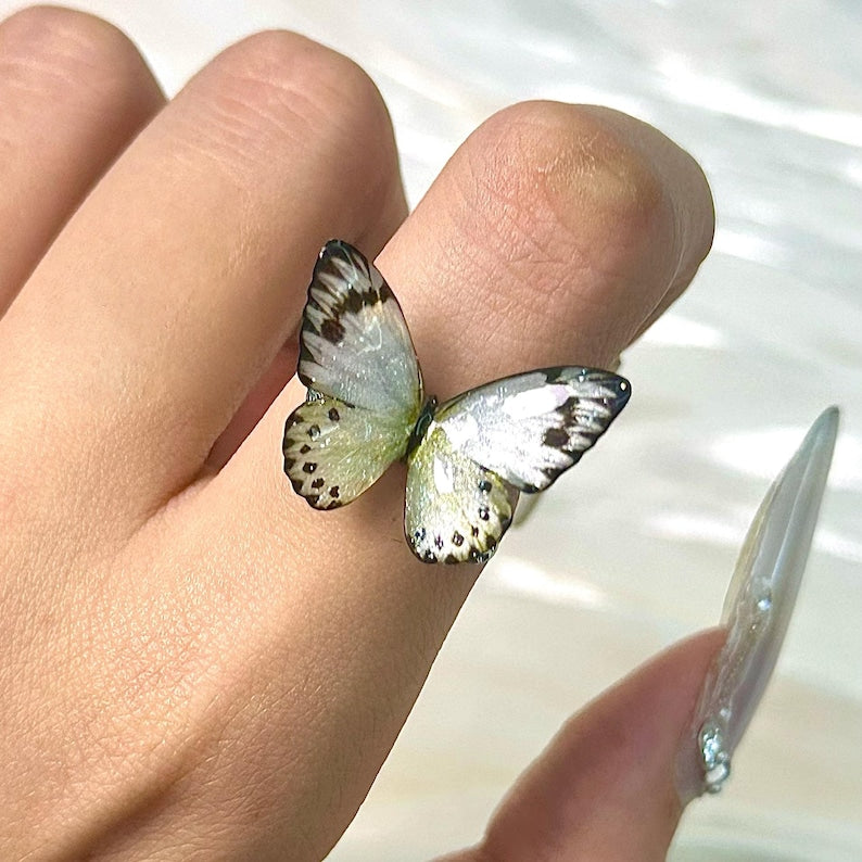 Fjäril Resin Ring | Tillsammans Mot Diabetes