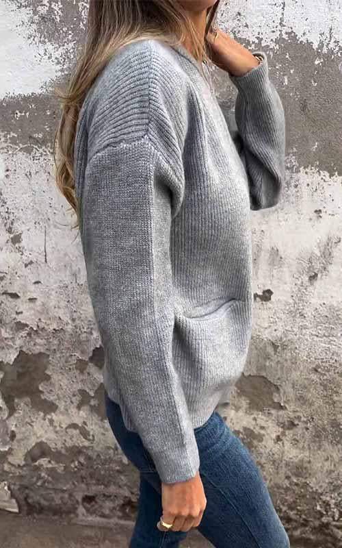 Geraldine™ - Varm Vintercardigan