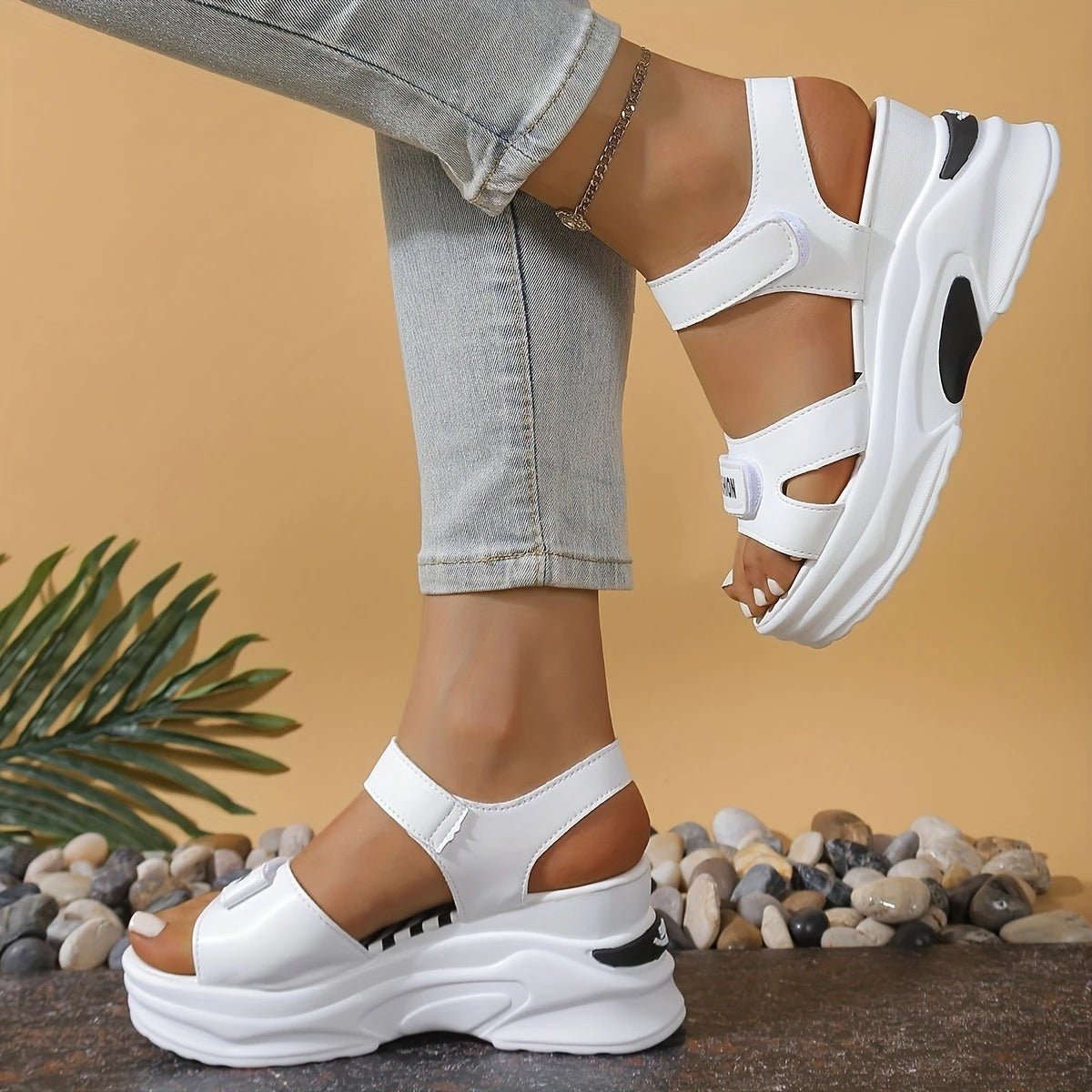 Lina™ – Lätta Sommarsandaler för Dam