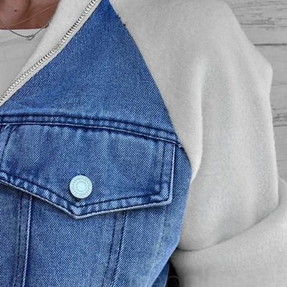 Vilda™ – Bekväm Jeansjacka