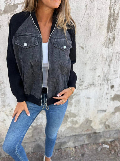 Vilda™ – Bekväm Jeansjacka