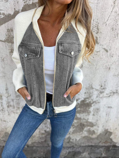 Vilda™ – Bekväm Jeansjacka
