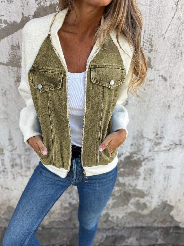 Vilda™ – Bekväm Jeansjacka