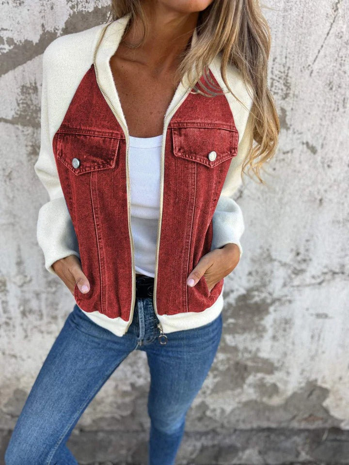 Vilda™ – Bekväm Jeansjacka