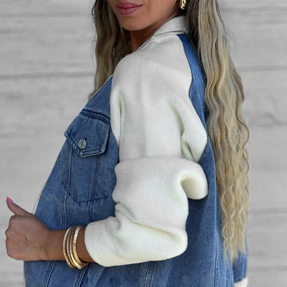 Vilda™ – Bekväm Jeansjacka