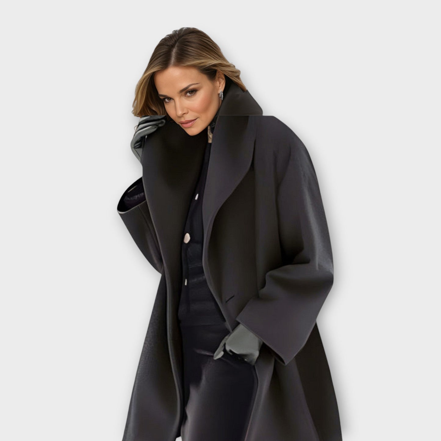 Sofia™ – Vinter Elegant Ullkappa