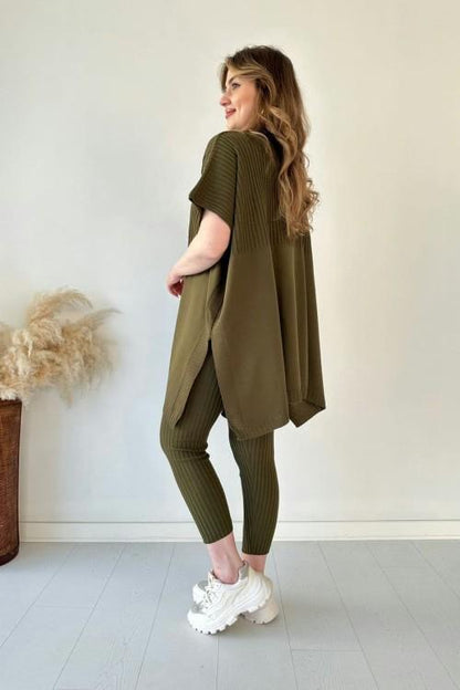 Elina™ – Tvådelat Stickat Set