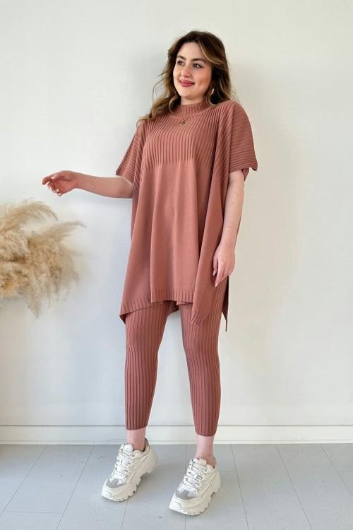 Elina™ – Tvådelat Stickat Set