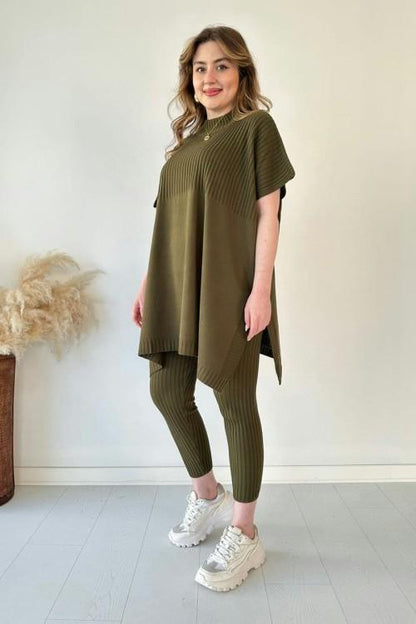 Elina™ – Tvådelat Stickat Set