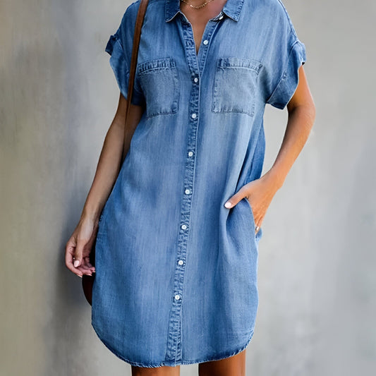 Henrika™ – Denimklänning